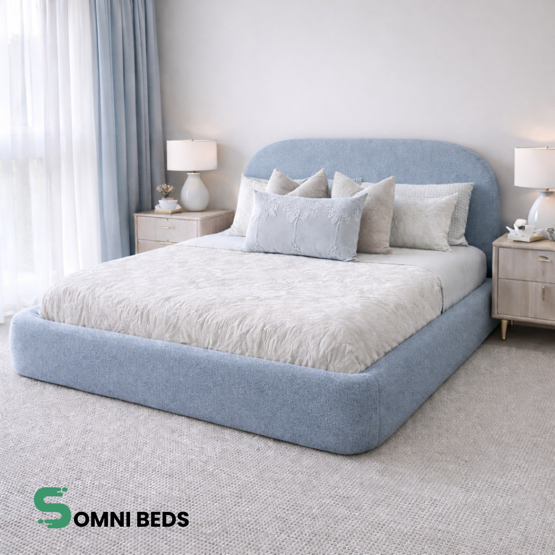 Cloud Curved Nest Kids Platform Bed | Somni Beds #B96