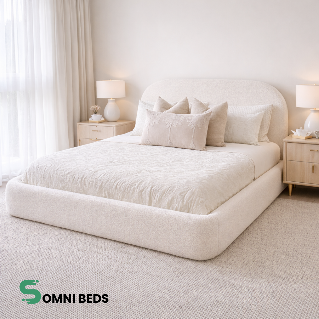 Cloud Curved Nest Kids Platform Bed | Somni Beds #B96