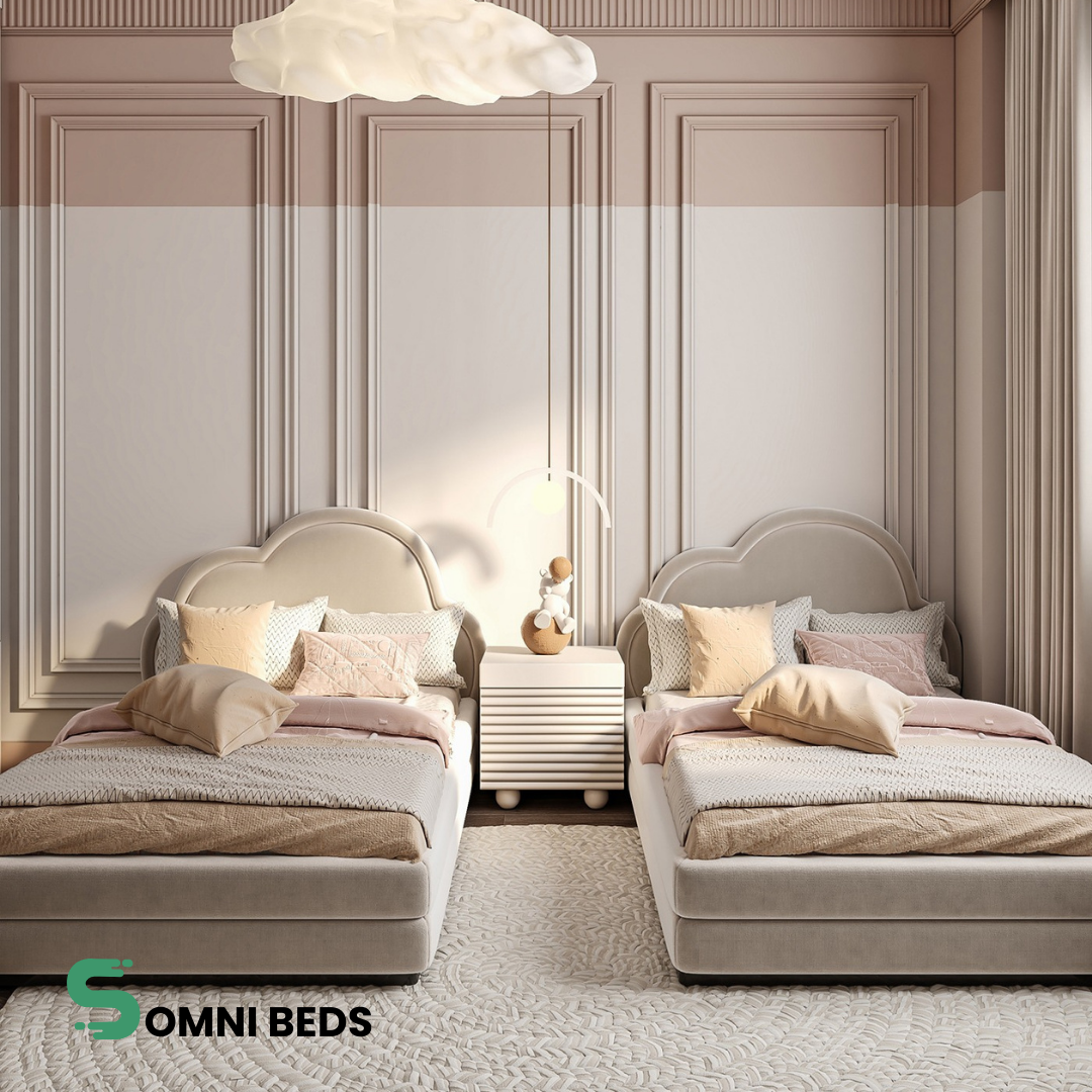 Cloud Border Kids Bed | Somni Beds #B93