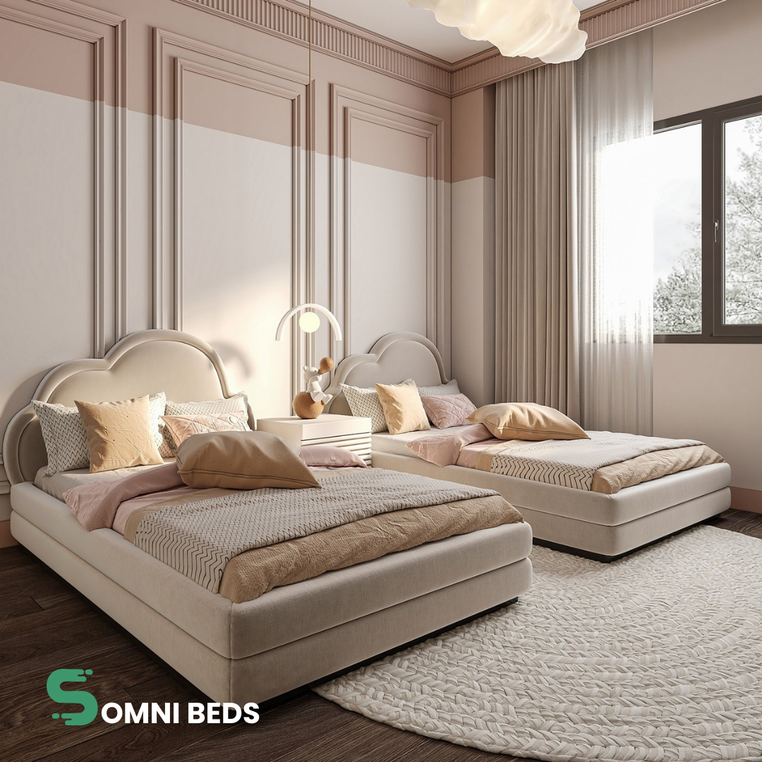Cloud Border Kids Bed | Somni Beds #B93
