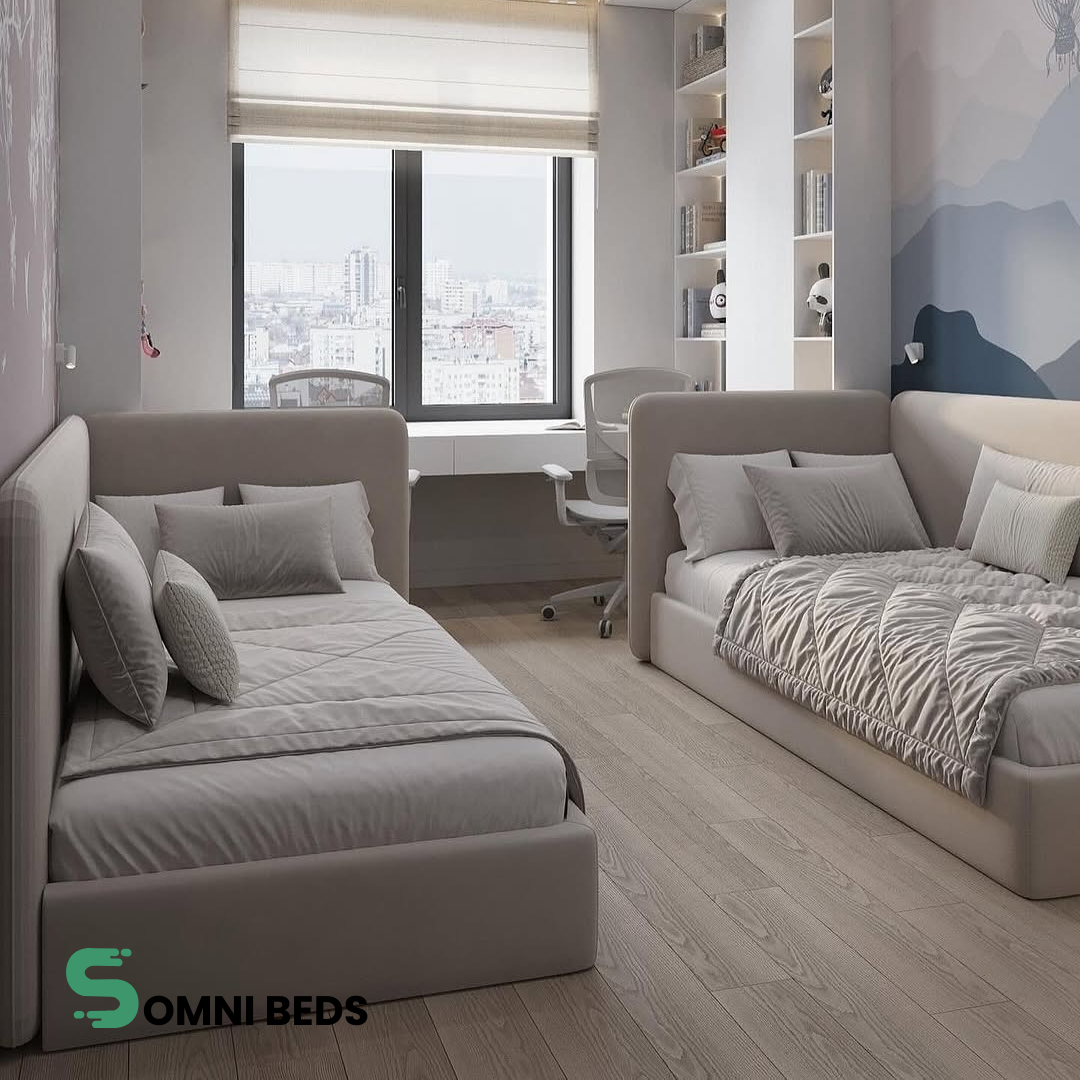 AuraBloom Kids Corner Sofa Bed | Somni Beds #B57