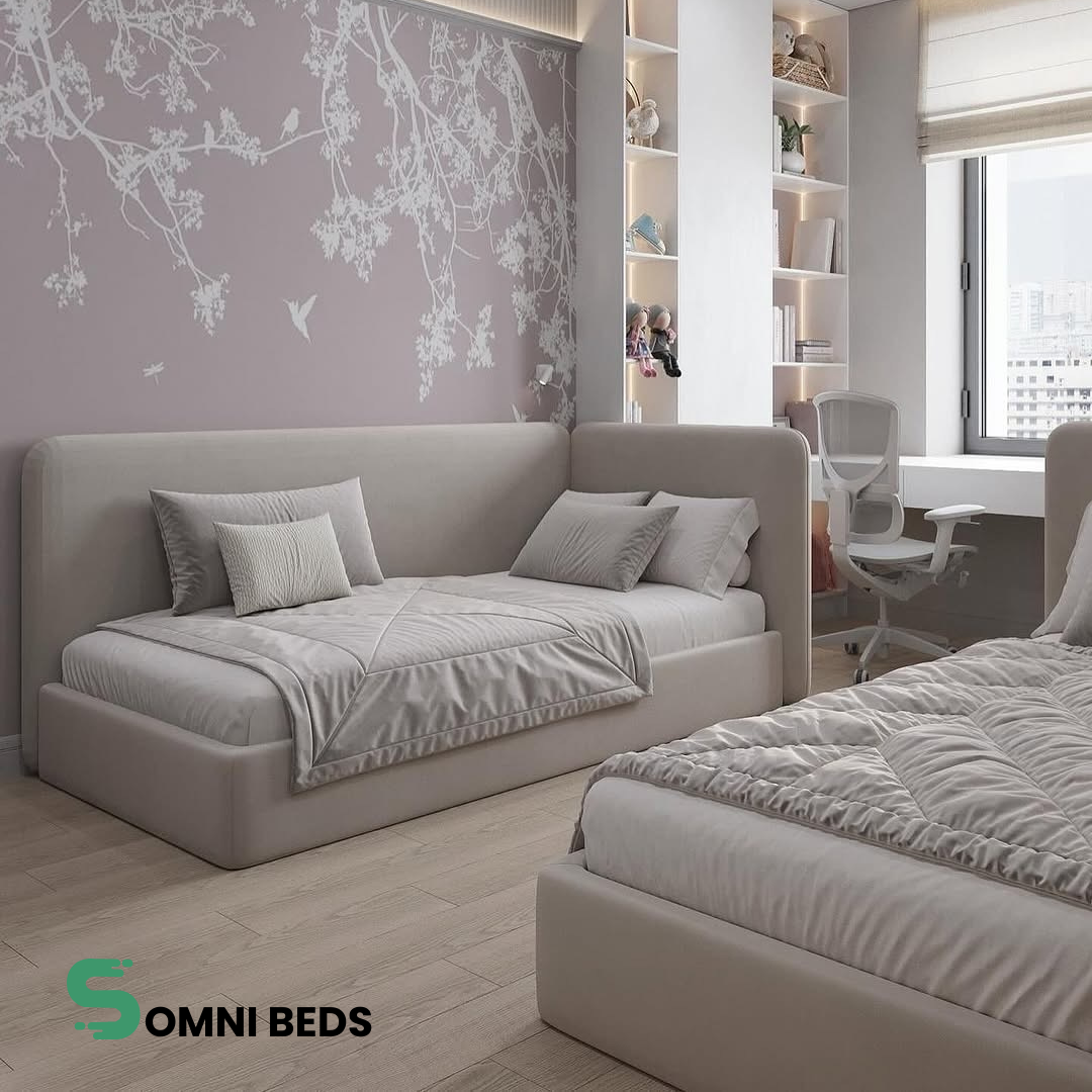 AuraBloom Kids Corner Sofa Bed | Somni Beds #B57