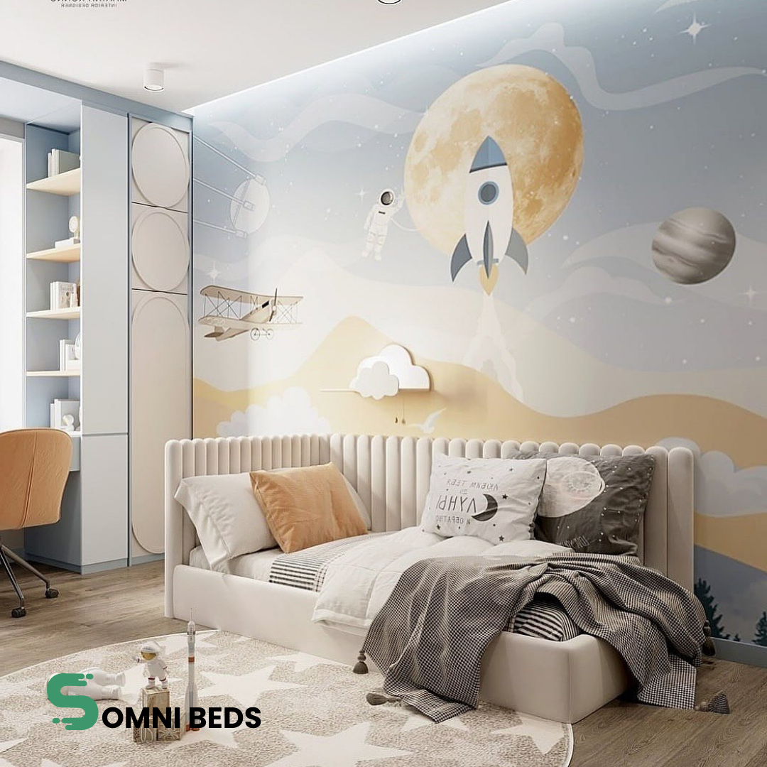 VelourNest Nova Corner Sofa Bed | Somni Beds #B56 B