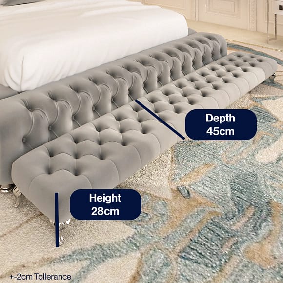 Rivelle Panelled Storage Box | Somni Beds #O2