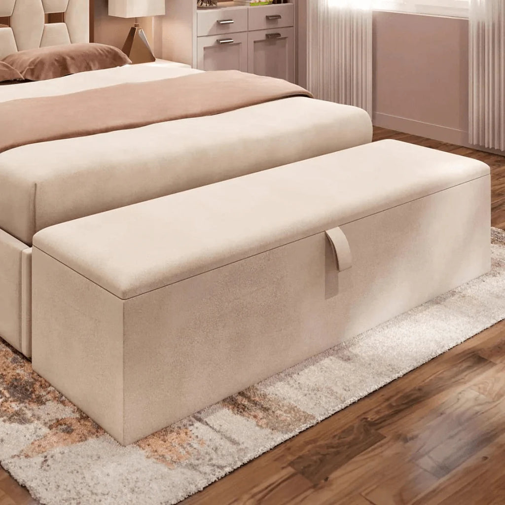 Linea Plain-Top Storage Box | Somni Beds #O4